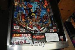 Williams Johnny Mnemonic Pinball Machine 100% De Travail