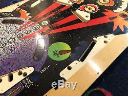 Williams Pinball Firepower Machine Nos Playfield. Art / Support Mural. Très Rare