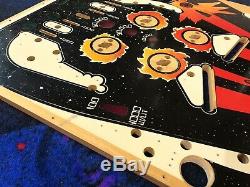 Williams Pinball Firepower Machine Nos Playfield. Art / Support Mural. Très Rare