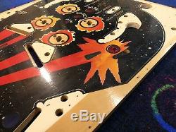 Williams Pinball Firepower Machine Nos Playfield. Art / Support Mural. Très Rare