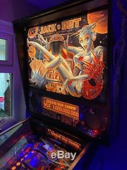 Williams Pinball Machine Avec Jackbot Clés Et Manuel Last Of Pinbot Trilogy