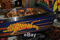 Williams Pinball Machine Jungle Lord 100% De Travail