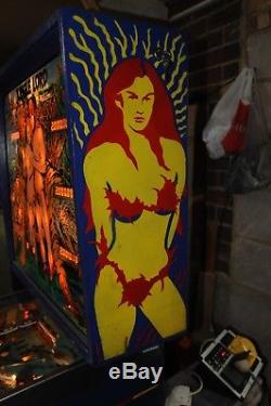 Williams Pinball Machine Jungle Lord 100% De Travail