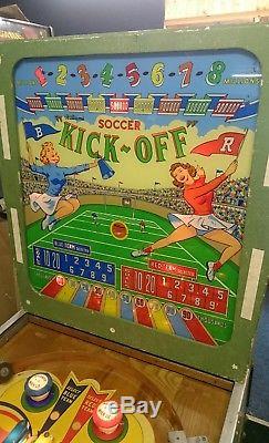 Williams Soccer Kick-off Pinball 1958