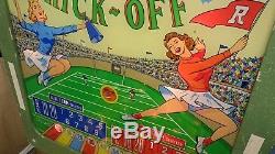 Williams Soccer Kick-off Pinball 1958