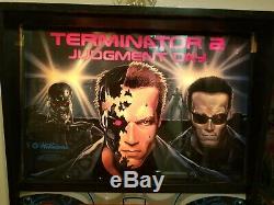 Williams Terminator 2 Flipper Translite Original! Pas Repro! T2