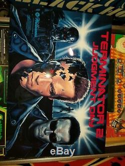 Williams Terminator 2 Flipper Translite Original! Pas Repro! T2