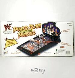 Wwf Powerslam Pinball Machine Electronique Wrestling 1998 Vintage Nouveau Wwe