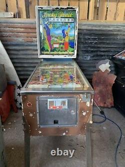 Zaccaria Lucky Fruit 1970s Pinball Machine